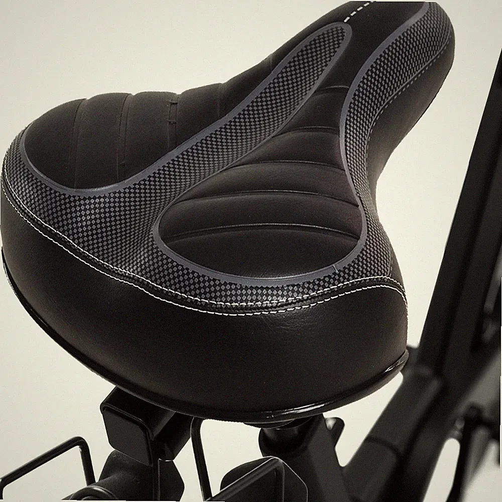For Bike E-Bike Bicycle Comfort Wide Big Bum Gel Cushion Soft Saddle Seat Pad
